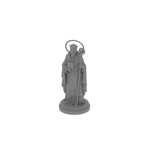 Saint Adalgar - Devotional Statue.stl