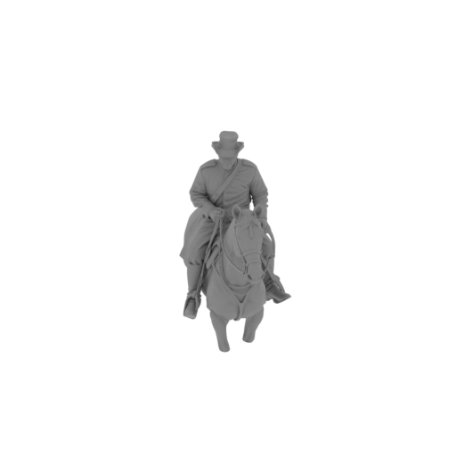 Union Infantry Captain Civil War Soldier.stl
