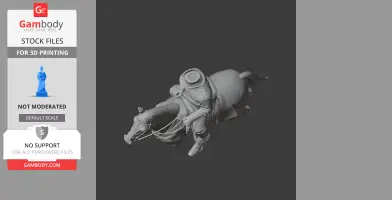 Union Infantry Captain Civil War - Historical Warrior STL