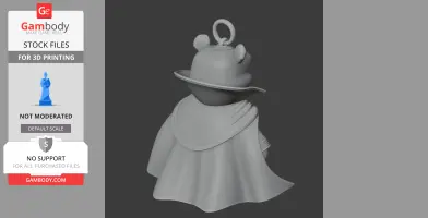 Winnie the Pooh Doctor Strange Ring - Mashup Figure STL