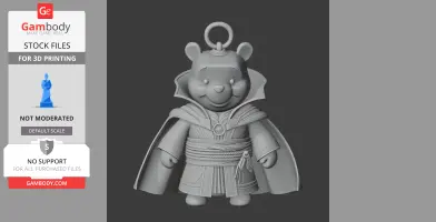 Winnie the Pooh Doctor Strange Ring - Mashup Figure STL