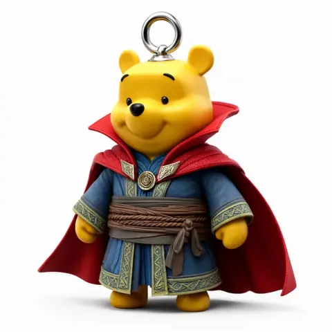 Winnie the Pooh Doctor Strange Ring - Mashup Figure STL