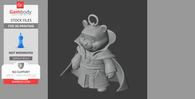 Winnie the Pooh Doctor Strange Ring - Mashup Figure STL
