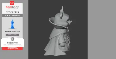 Winnie the Pooh Doctor Strange Ring - Mashup Figure STL