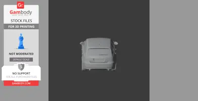BMW 1 Series (E87) - Scale Vehicle STL