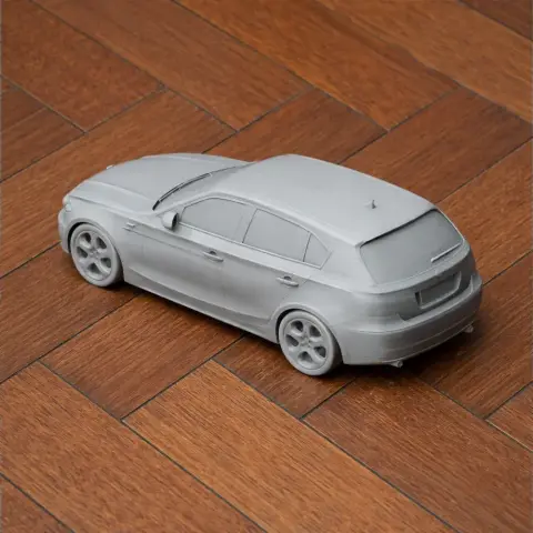 BMW 1 Series (E87) - Scale Vehicle STL