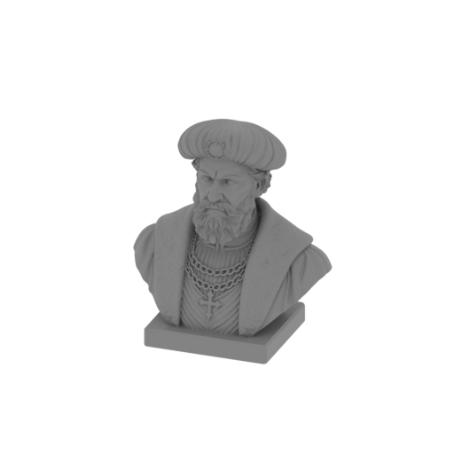 Vasco da Gama Bust.stl