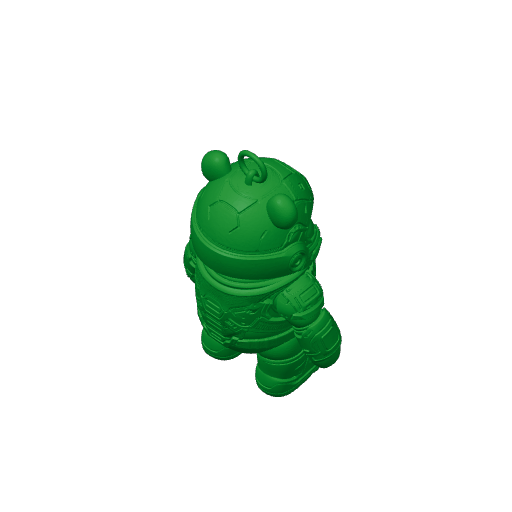 Winnie the Pooh Doom Slayer Ring Figure.3mf
