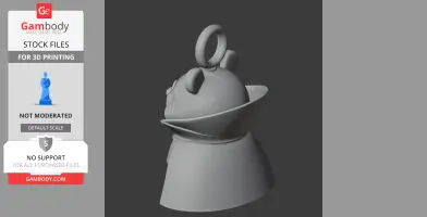 Winnie the Pooh Dracula Ring Figure - Mashup Figure STL