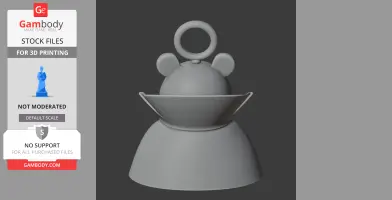 Winnie the Pooh Dracula Ring Figure - Mashup Figure STL
