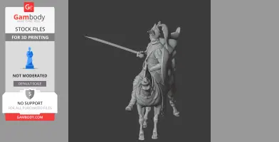Vercingetorix Ancient Warrior - Historical Warrior STL