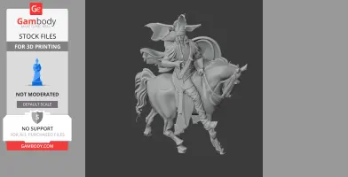 Vercingetorix Ancient Warrior - Historical Warrior STL