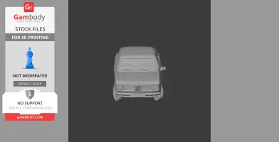 BMW 2002 - Scale Vehicle STL