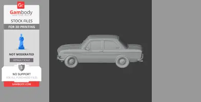 BMW 2002 - Scale Vehicle STL