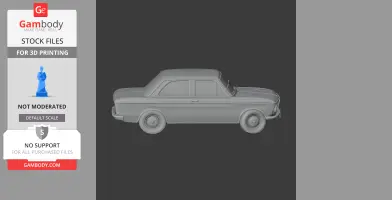 BMW 2002 - Scale Vehicle STL