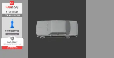 BMW 2002 - Scale Vehicle STL