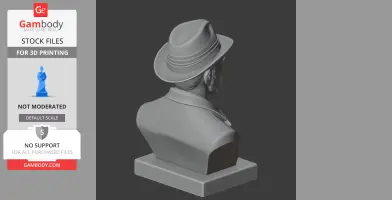 Vincent van Gogh Bust - Historical Warrior STL