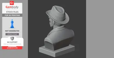 Vincent van Gogh Bust - Historical Warrior STL