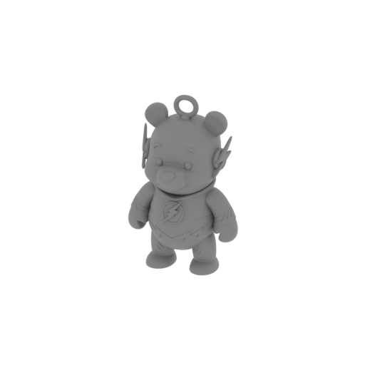 Winnie the Pooh Flash Ring Figure.stl