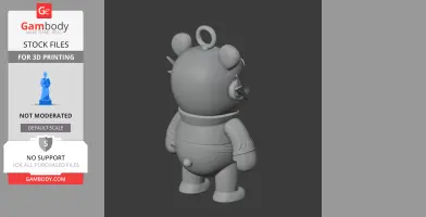 Winnie the Pooh Flash Ring Figure - Mashup Figure STL