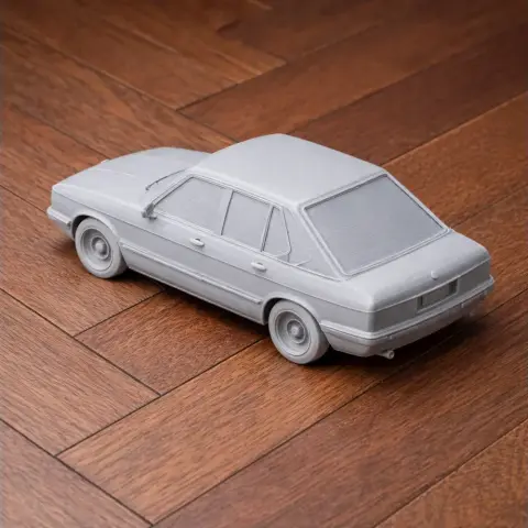 BMW 5 Series (E12) - Scale Vehicle STL