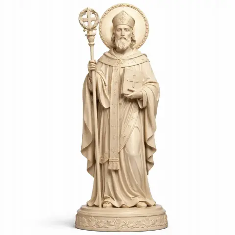 Saint Adheritus - Devotional Statue - STL 3D Print