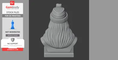 Vlad the Impaler Bust - Historical Warrior STL