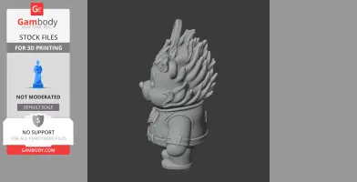 Winnie the Pooh Ghost Rider Ring Figure - Mashup Figure STL