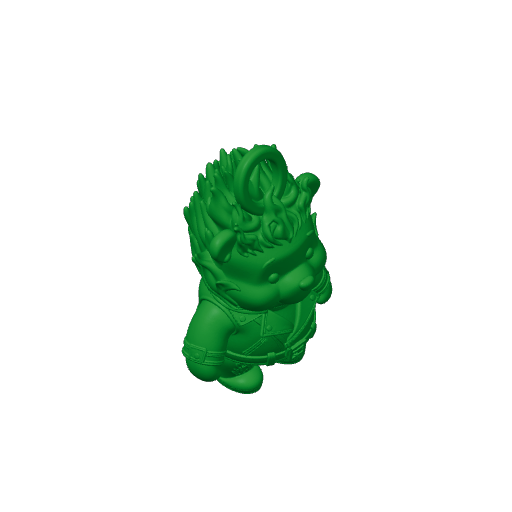 Winnie the Pooh Ghost Rider Ring Figure.3mf