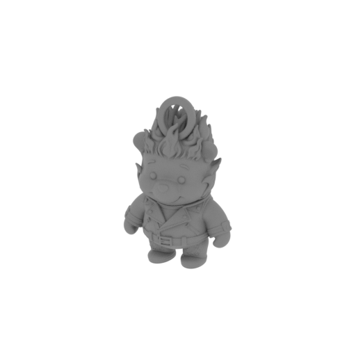 Winnie the Pooh Ghost Rider Ring Figure.stl