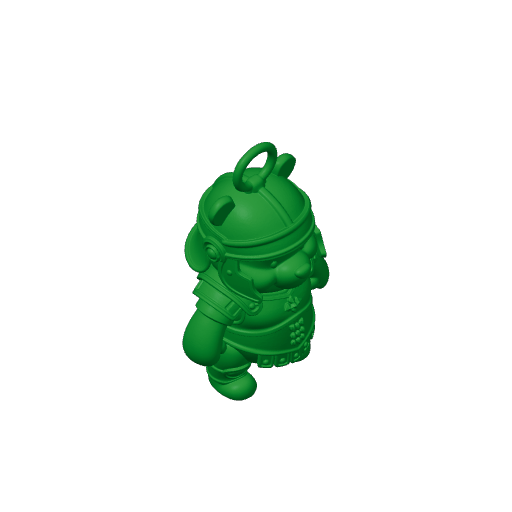 Winnie the Pooh Gladiator Ring Figure.3mf
