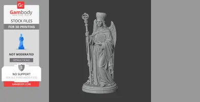 Saint Adolf of Osnabruck - Devotional Statue - STL 3D Print