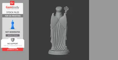 Saint Adolf of Osnabruck - Devotional Statue - STL 3D Print