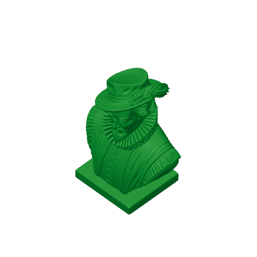Walter Raleigh Bust.3mf