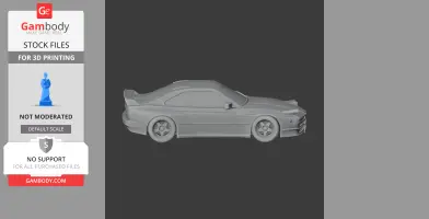 BMW E31 - Scale Vehicle STL