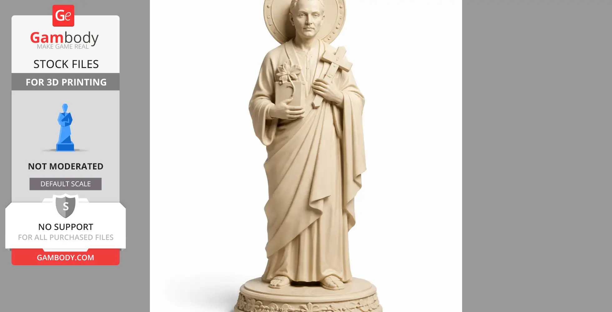 Saint Adolphus Ludigo-Mkasa - Devotional - STL 3D Print