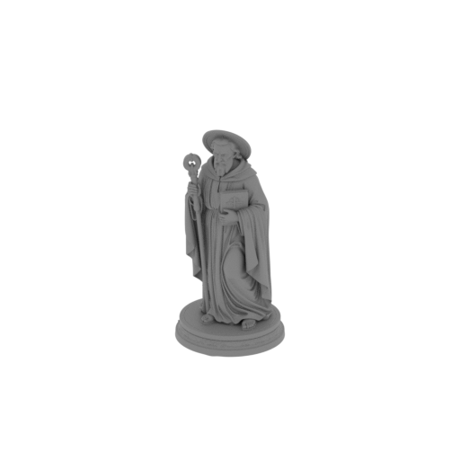 Saint Adomnán - Devotional Statue.stl