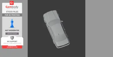 BMW E36 - Scale Vehicle STL