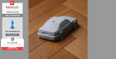 BMW E36 - Scale Vehicle STL