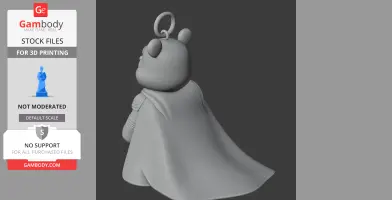 Winnie the Pooh Homelander Ring Figure - Mashup Figure STL