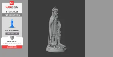 Saint Adrian van Hilvarenbeek - Devotional - STL 3D Print