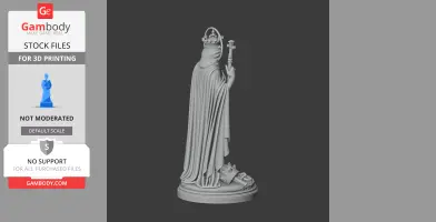 Saint Adrian van Hilvarenbeek - Devotional - STL 3D Print