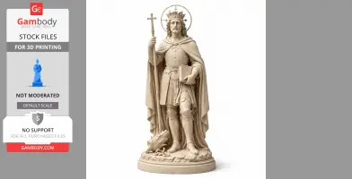 Saint Adrian van Hilvarenbeek - Devotional - STL 3D Print