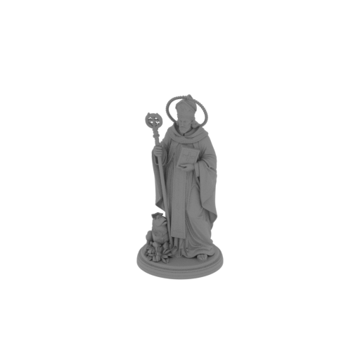 Saint Adulf - Devotional Statue.stl