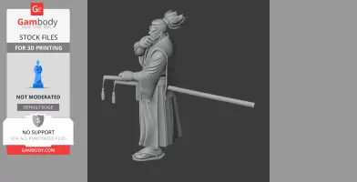 Yagyu Jubei Samurai Classic - Historical Warrior STL