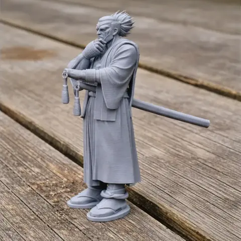 Yagyu Jubei Samurai Classic - Historical Warrior STL