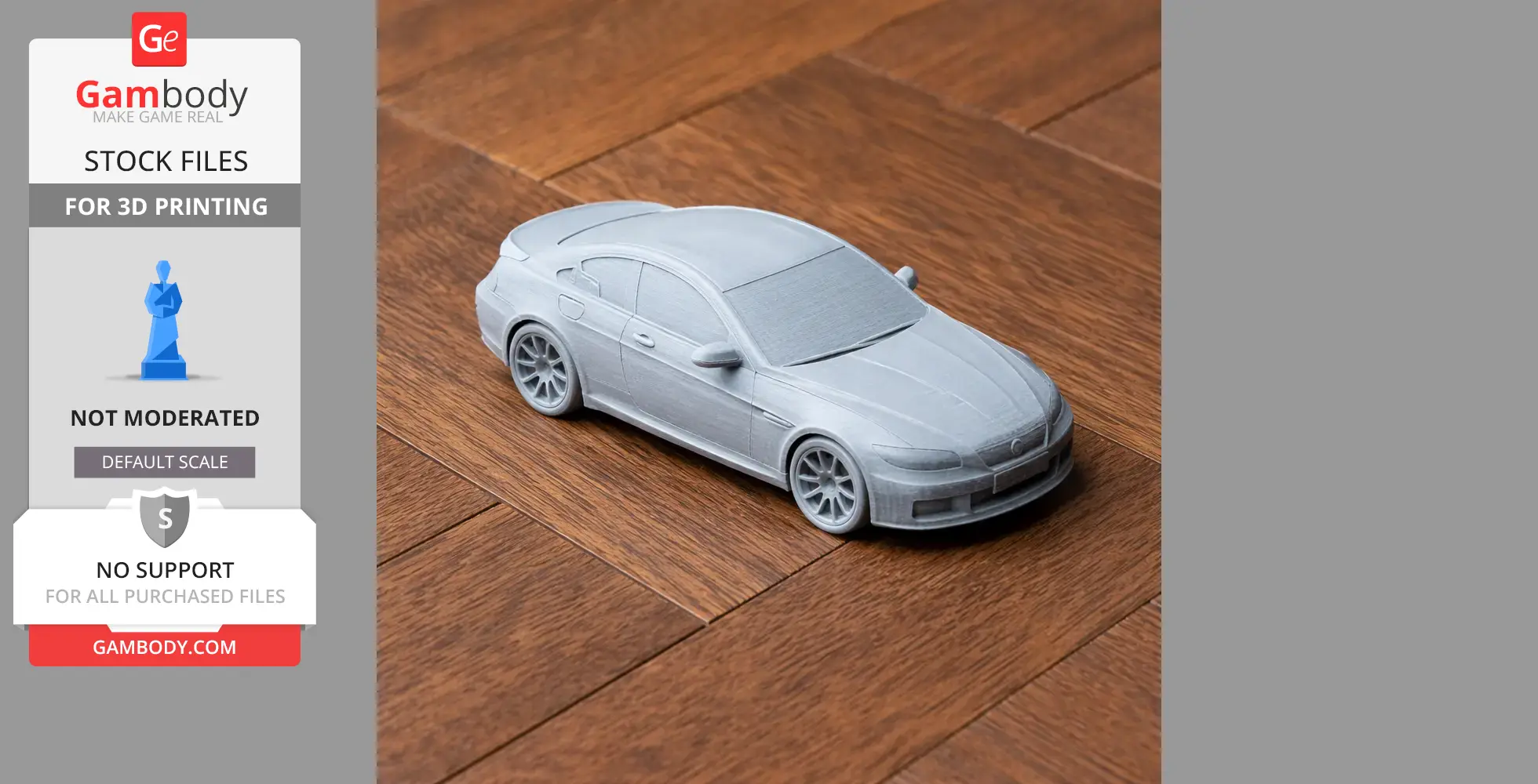 BMW E63 - Scale Vehicle STL