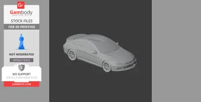BMW E63 - Scale Vehicle STL