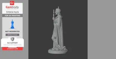 Saint Aedesius of Alexandria - Devotional - STL 3D Print