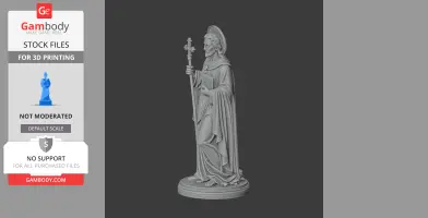 Saint Aedesius of Alexandria - Devotional - STL 3D Print